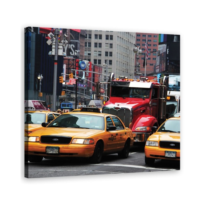 Yellow Taxi Canvas Prints USA | FEEBY
