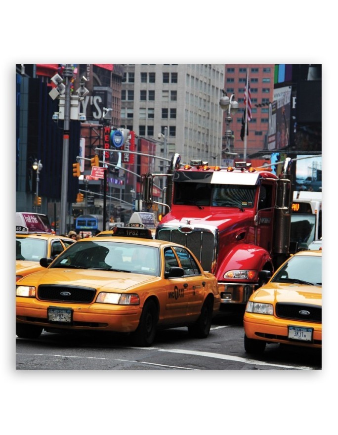 Yellow Taxi Canvas Prints USA | FEEBY