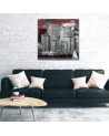 New York City Grey - Canvas prints USA | FEEBY