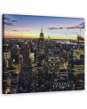 Cities New York Panoramic- Canvas prints USA | FEEBY