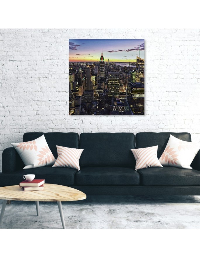 Cities New York Panoramic- Canvas prints USA | FEEBY