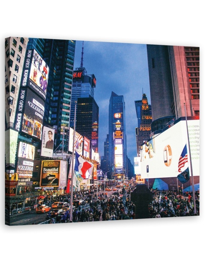 Canvas prints for bedroom - Cities and architecture Colourful | FEEBY
