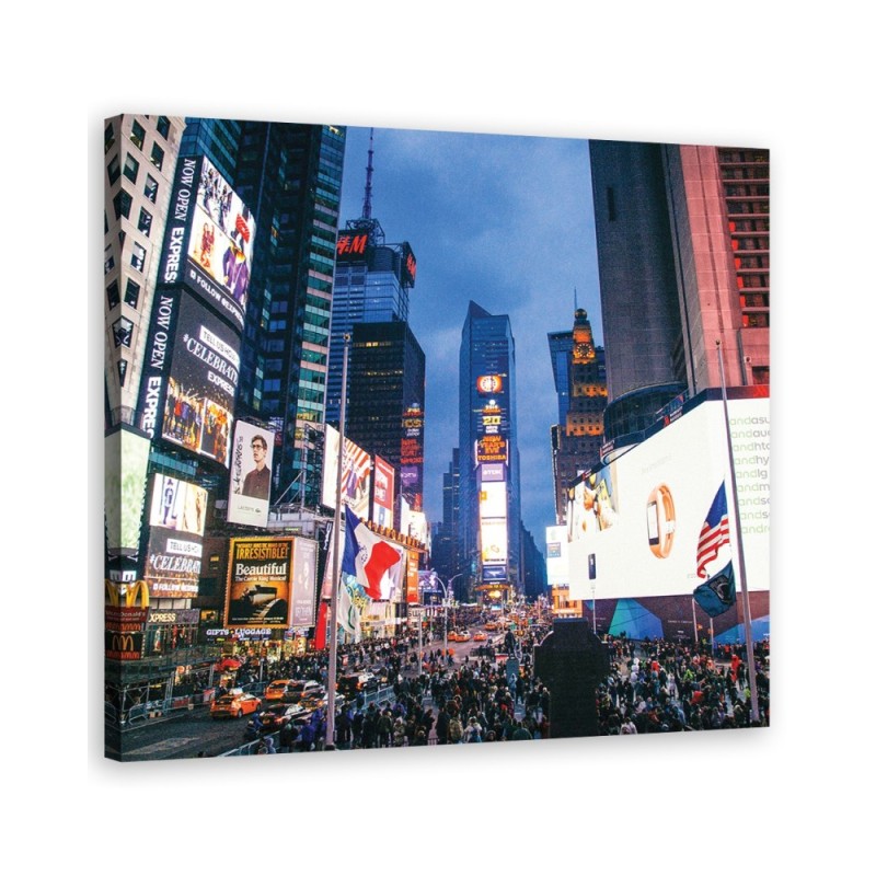 Canvas prints for bedroom - Cities and architecture Colourful | FEEBY