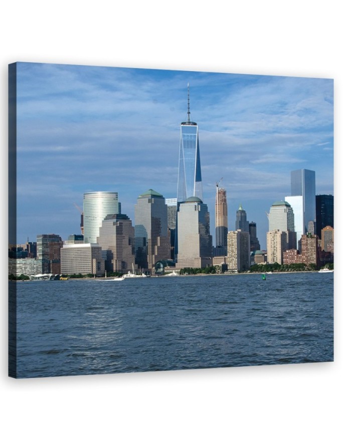 Canvas prints modern city - Cities & architecture Blue | FEEBY