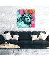 Statue of Liberty Pop art - Canvas paintings for living room USA | FEEBY
