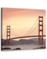 Golden Gate Bridge Orange - Picture for living room USA | FEEBY