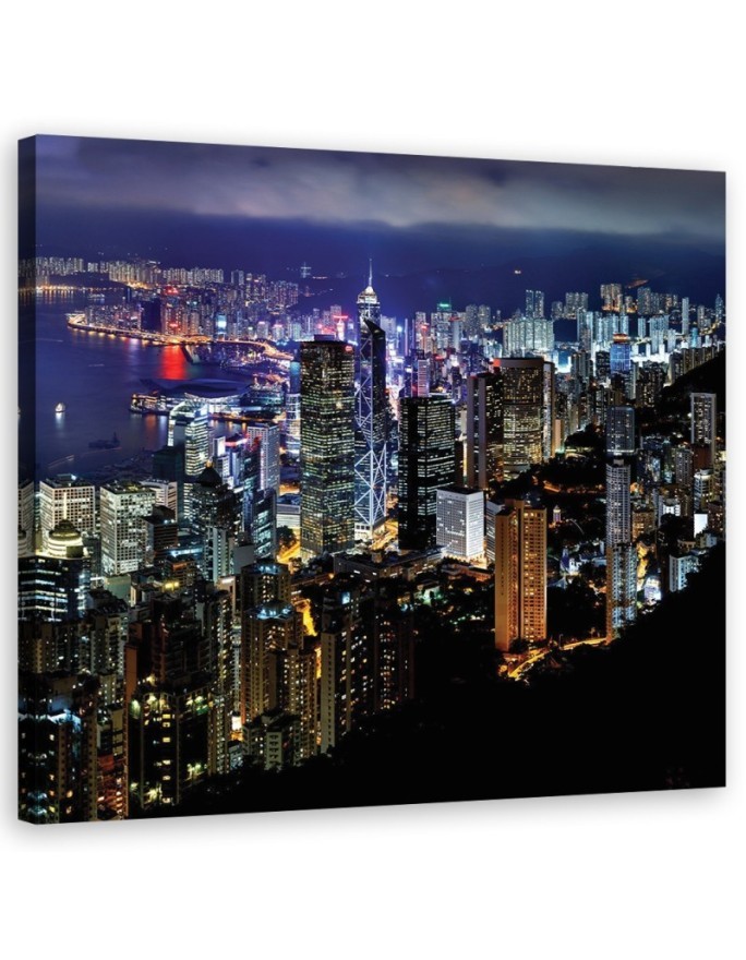Canvas prints for the wall - Cities and architecture Blue | FEEBY