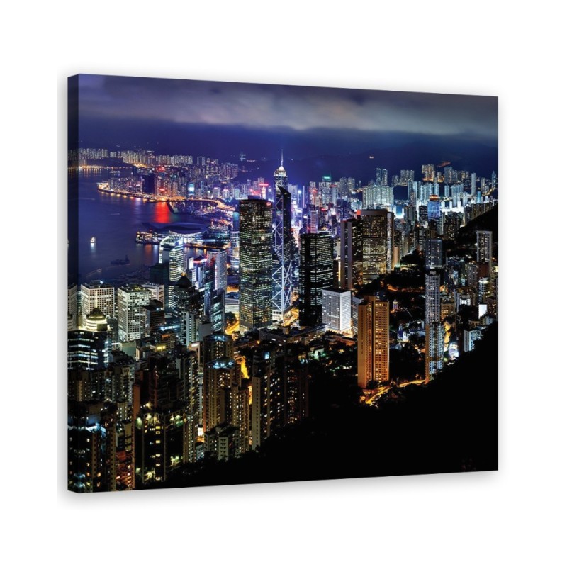 Canvas prints for the wall - Cities and architecture Blue | FEEBY
