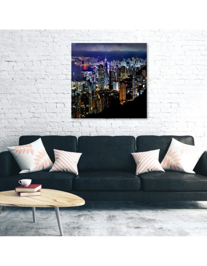 Canvas prints for the wall - Cities and architecture Blue | FEEBY