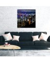 Canvas prints for the wall - Cities and architecture Blue | FEEBY