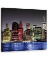 Wall art - New York Skyline Colorful | FEEBY