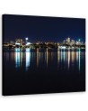 Wall art Canvas - New York Skyline Black | FEEBY