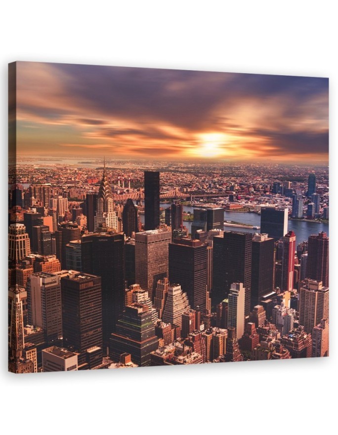 Wall art canvas  - Cities & Architecture New York | FEEBY