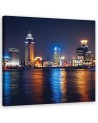 Wall art Canvas - New York Skyline Blue | FEEBY