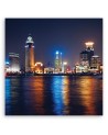 Wall art Canvas - New York Skyline Blue | FEEBY