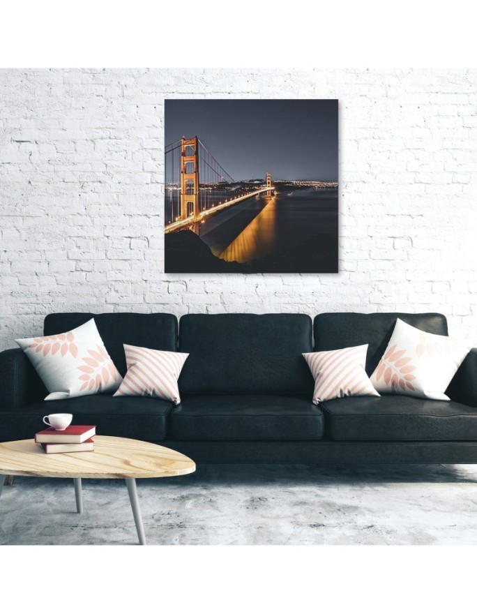 Wall art Canvas - Cities & architecture NYC Bridge | FEEBY
