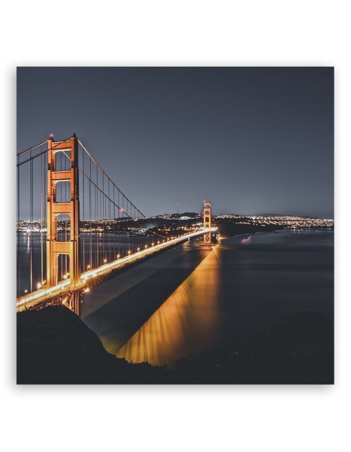 Wall art Canvas - Cities & architecture NYC Bridge | FEEBY