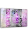 Canvas prints USA - Statue of Liberty and New York sign by Andrea Haase | FEEBY