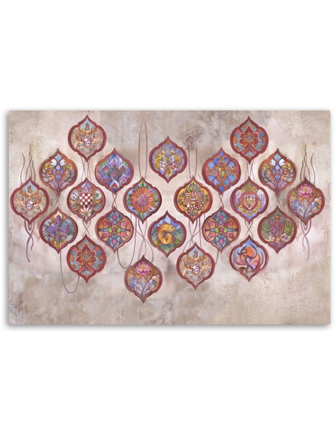 Printed Canvas prints modern - Signs and symbols | FEEBY