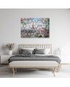 Wall art painting for living room - Deco Panel Eiffel Tower 3D | FEEBY