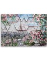 Wall art painting for living room - Deco Panel Eiffel Tower 3D | FEEBY
