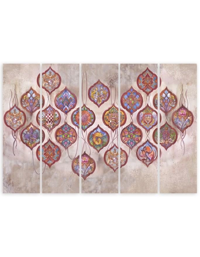 Signs and symbols - Youth canvas painting | FEEBY