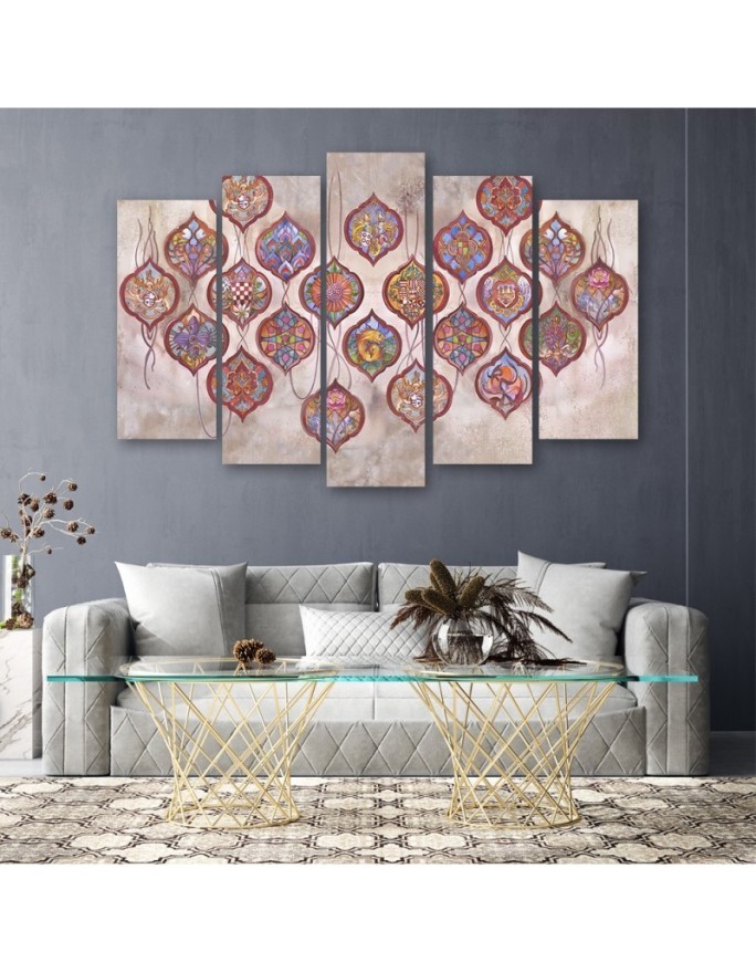 Signs and symbols - Youthful canvas painting | FEEBY