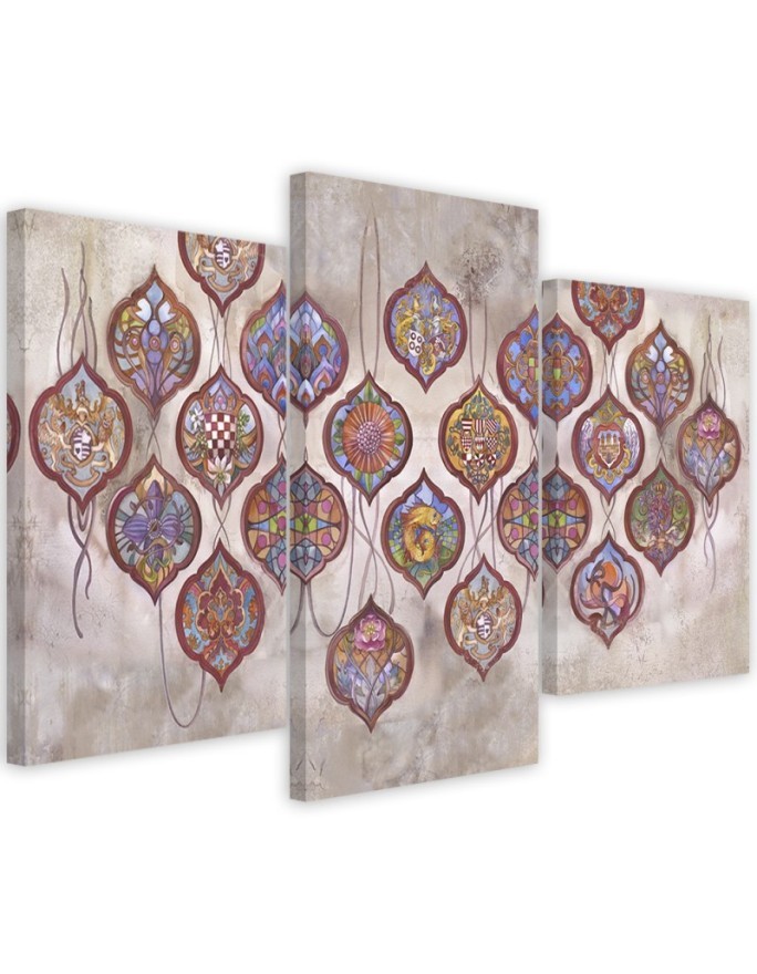 Signs and symbols - Youthful canvas painting | FEEBY