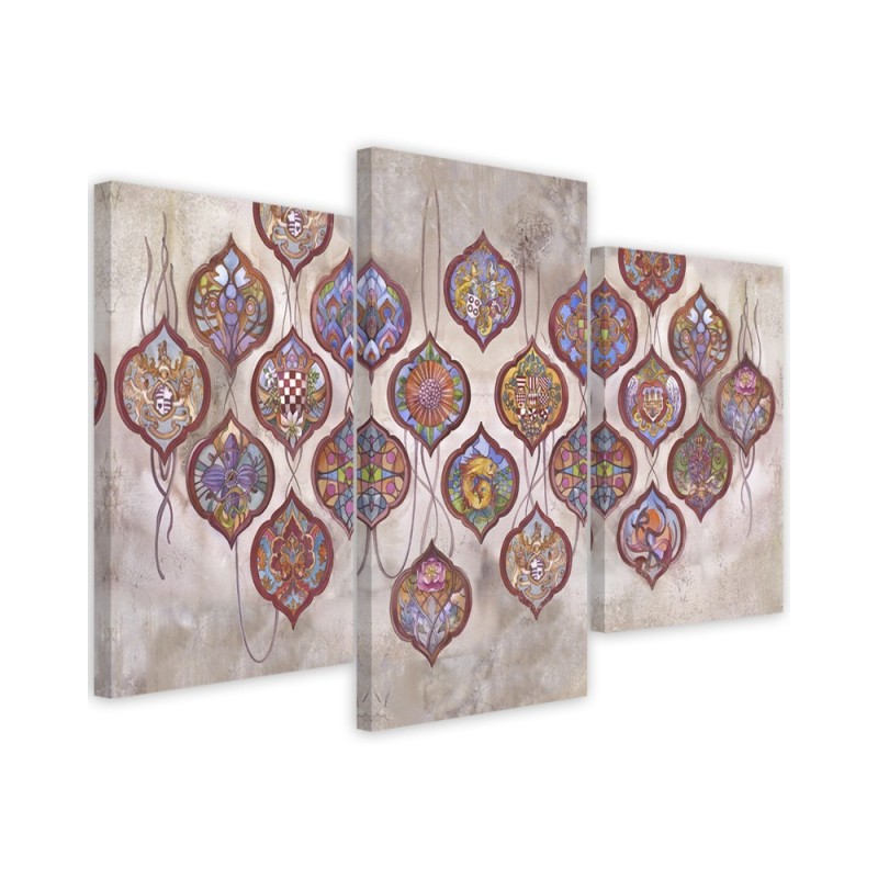Signs and symbols - Youthful canvas painting | FEEBY