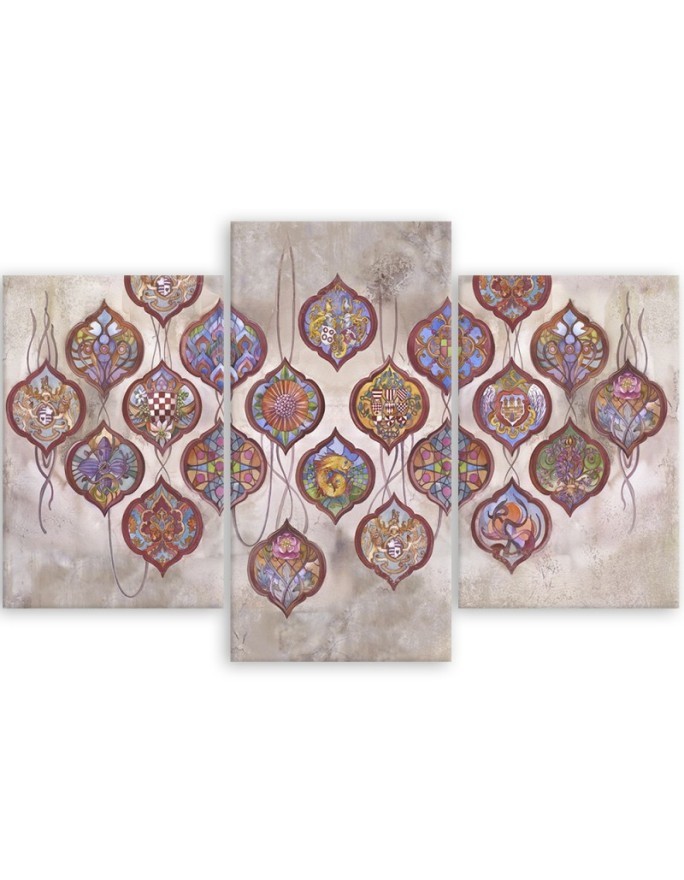 Signs and symbols - Youthful canvas painting | FEEBY