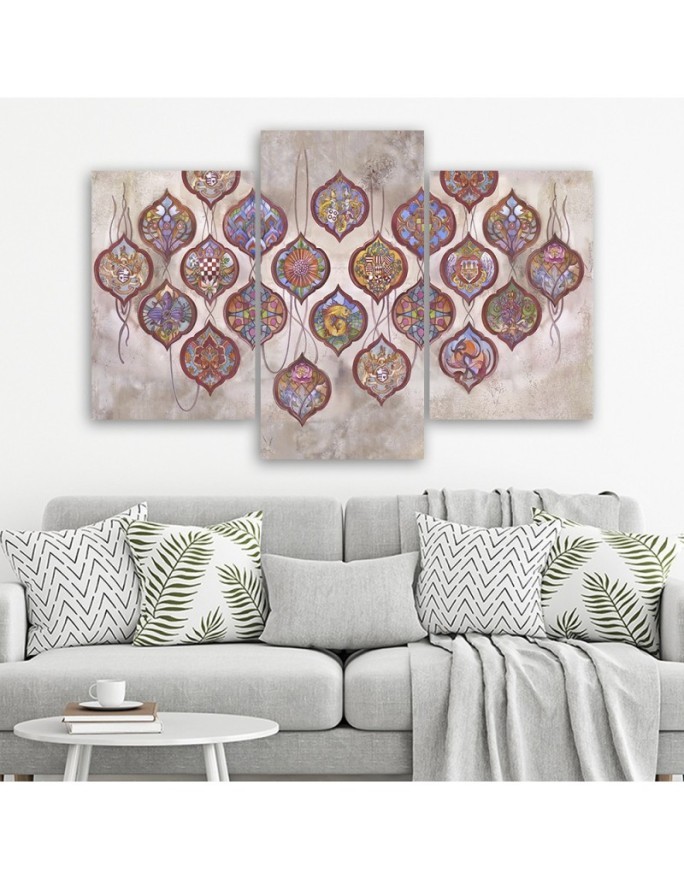 Signs and symbols - Youthful canvas painting | FEEBY