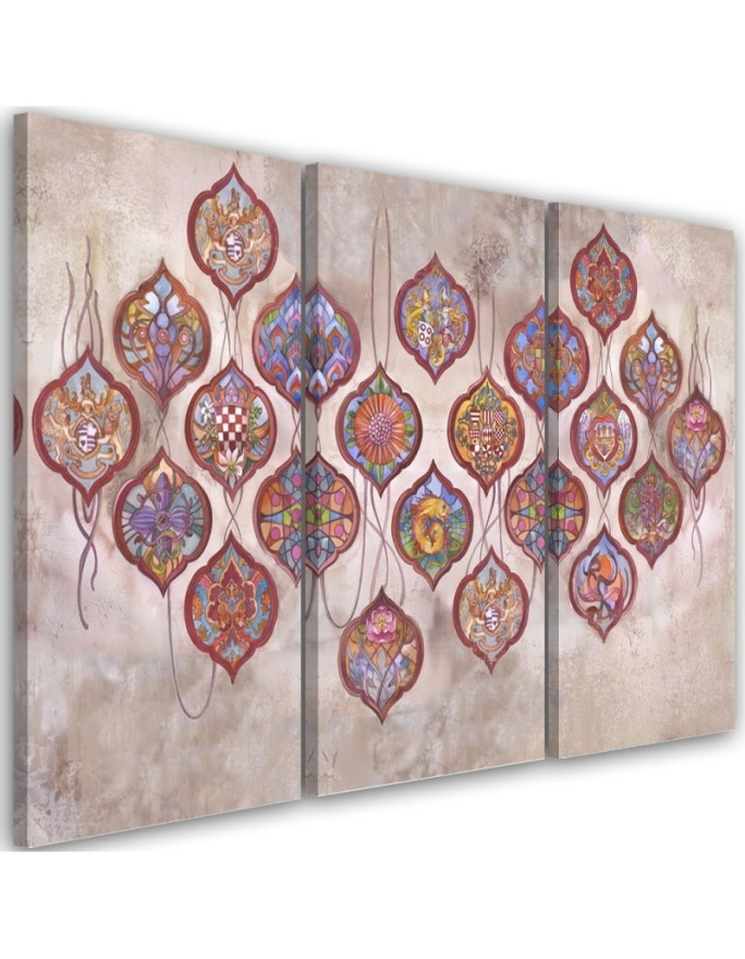 Signs and symbols - Youthful canvas painting | FEEBY