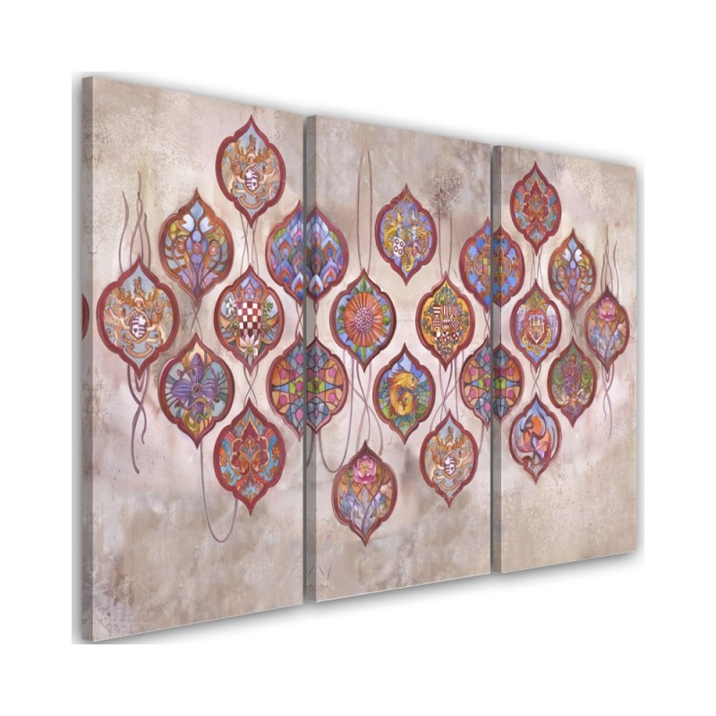 Signs and symbols - Youthful canvas painting | FEEBY