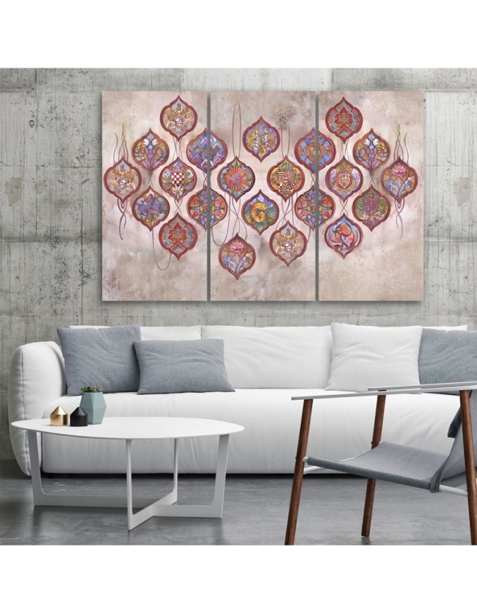 Signs and symbols - Youthful canvas painting | FEEBY