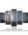 Canvas painting - Modern hotel in Dubai | FEEBY