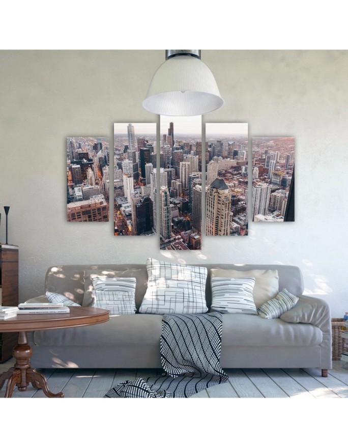 Canvas prints US - Skyscrapers in Chicago | FEEBY