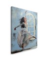 Decorative Canvas painting - Ballerina Dancer window painted | FEEBY