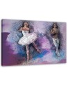 Couple dancing ballet - Wall painting | FEEBY