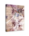 Abstract Canvas paintings for living room - Vintage ballerina | FEEBY
