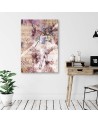 Abstract Canvas paintings for living room - Vintage ballerina | FEEBY