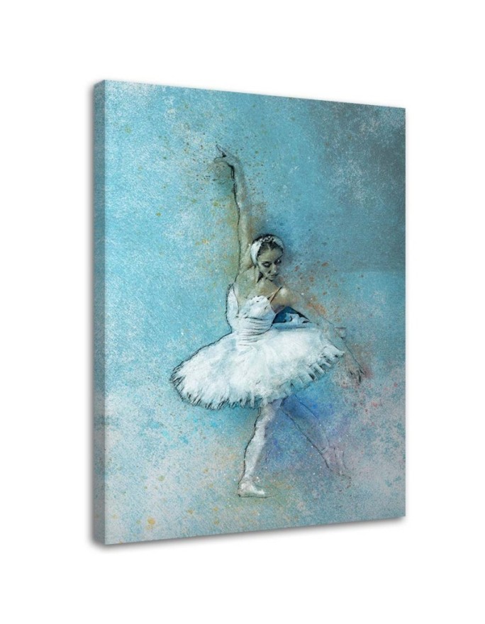 Abstract Canvas paintings for living room - Abstract ballerina | FEEBY