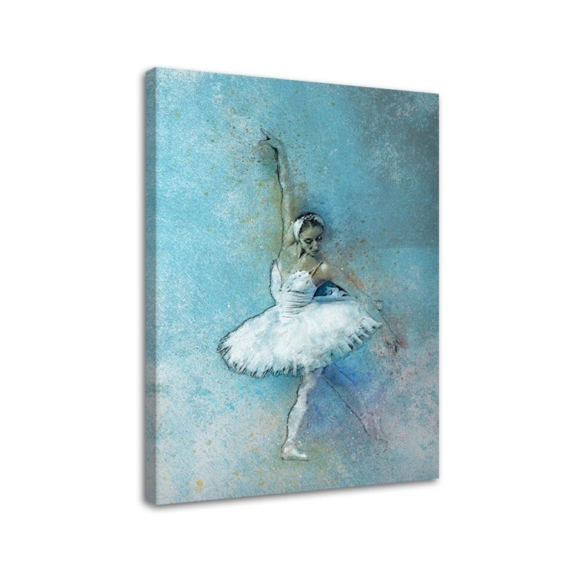 Abstract Canvas paintings for living room - Abstract ballerina | FEEBY