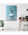 Abstract Canvas paintings for living room - Abstract ballerina | FEEBY