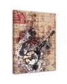 Retro Canvas paintings - Vintage guitarist | FEEBY