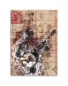 Retro Canvas paintings - Vintage guitarist | FEEBY