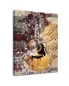 Retro style paintings - Pastel guitar. Buy now|| FEEBY