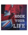 Canvas painting - UK flag guitar | FEEBY
