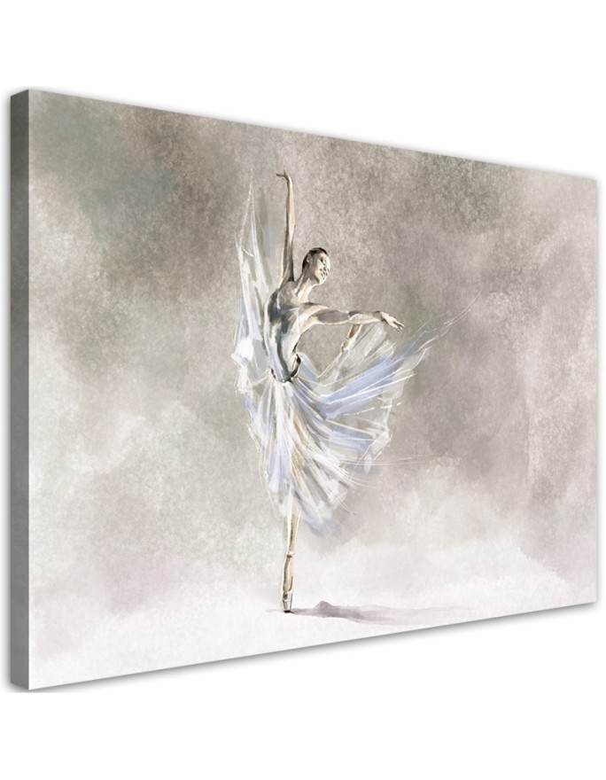 Fashionable Canvas paintings for the living room - Piruette of a ballerina | FEEBY