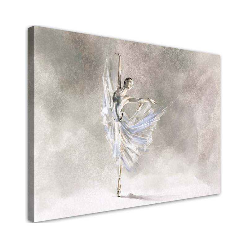 Fashionable Canvas paintings for the living room - Piruette of a ballerina | FEEBY