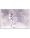 Oriental canvas painting - Piruet of a ballerina | FEEBY